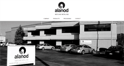 Desktop Screenshot of alanod-westlake.com